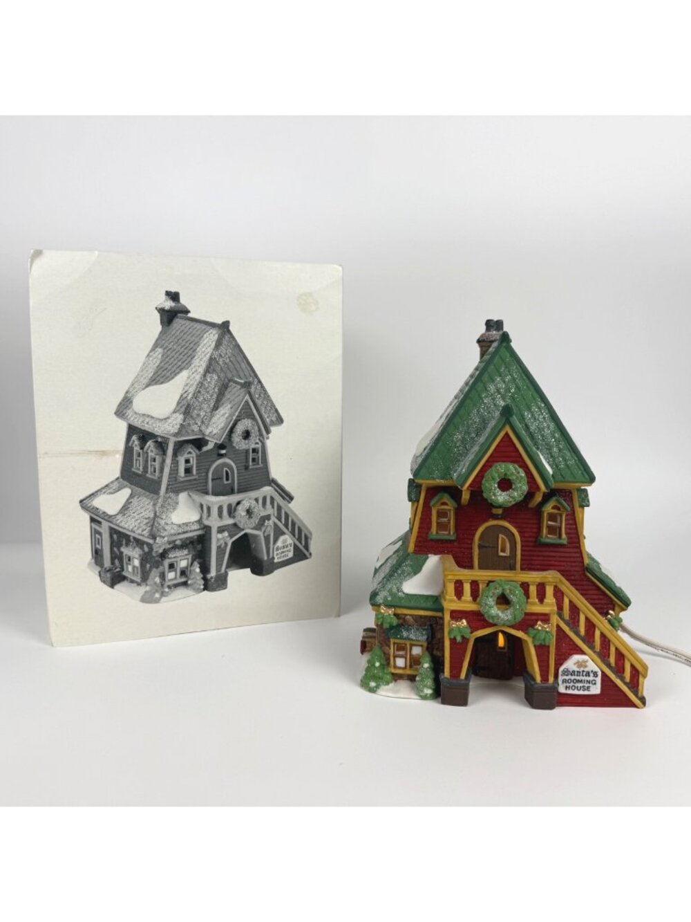 Department 56 North Pole Series Santa's Rooming House #56386